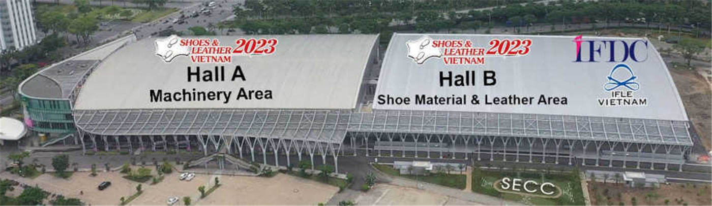 Vieraile osastollamme H20 Hall B SHOES & Material Fair -messuilla Vietnamissa01 (2)